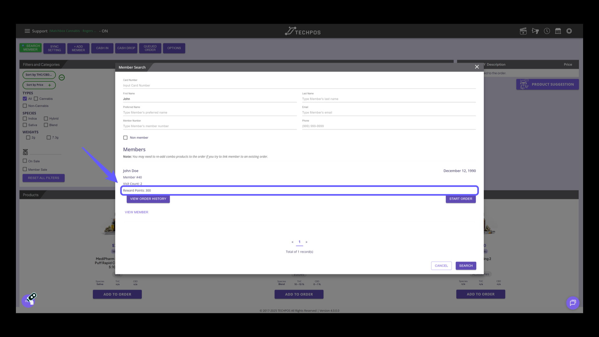 Review Reward Points