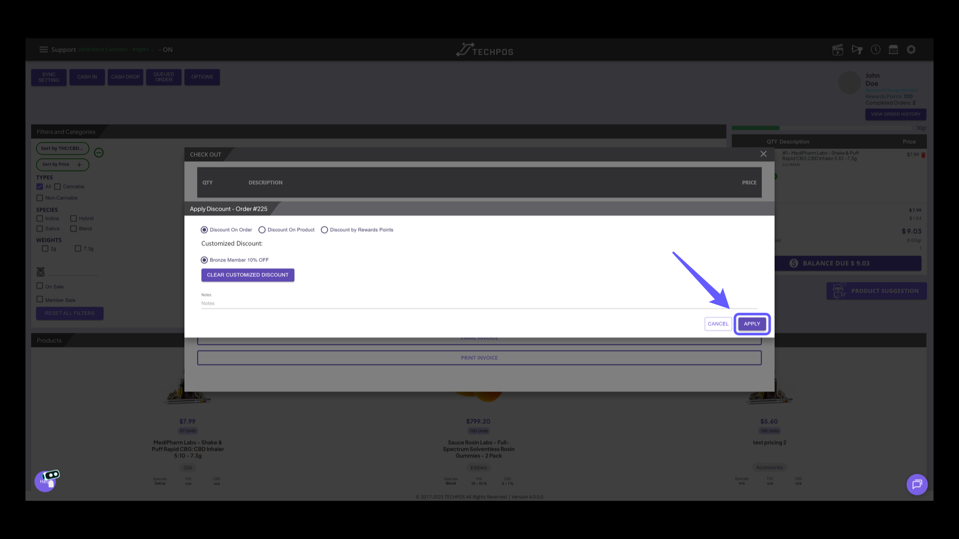 Apply Customized Discount