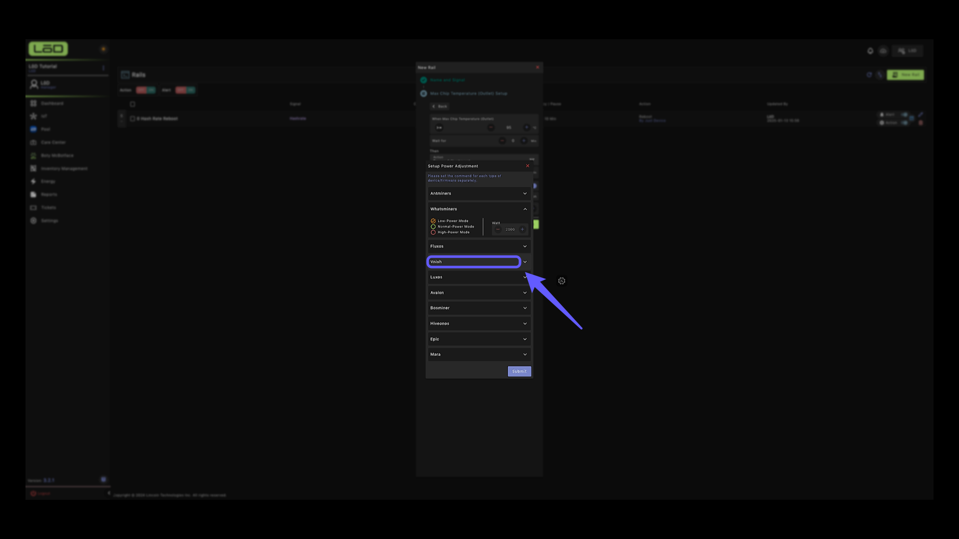Power Mode Selection
