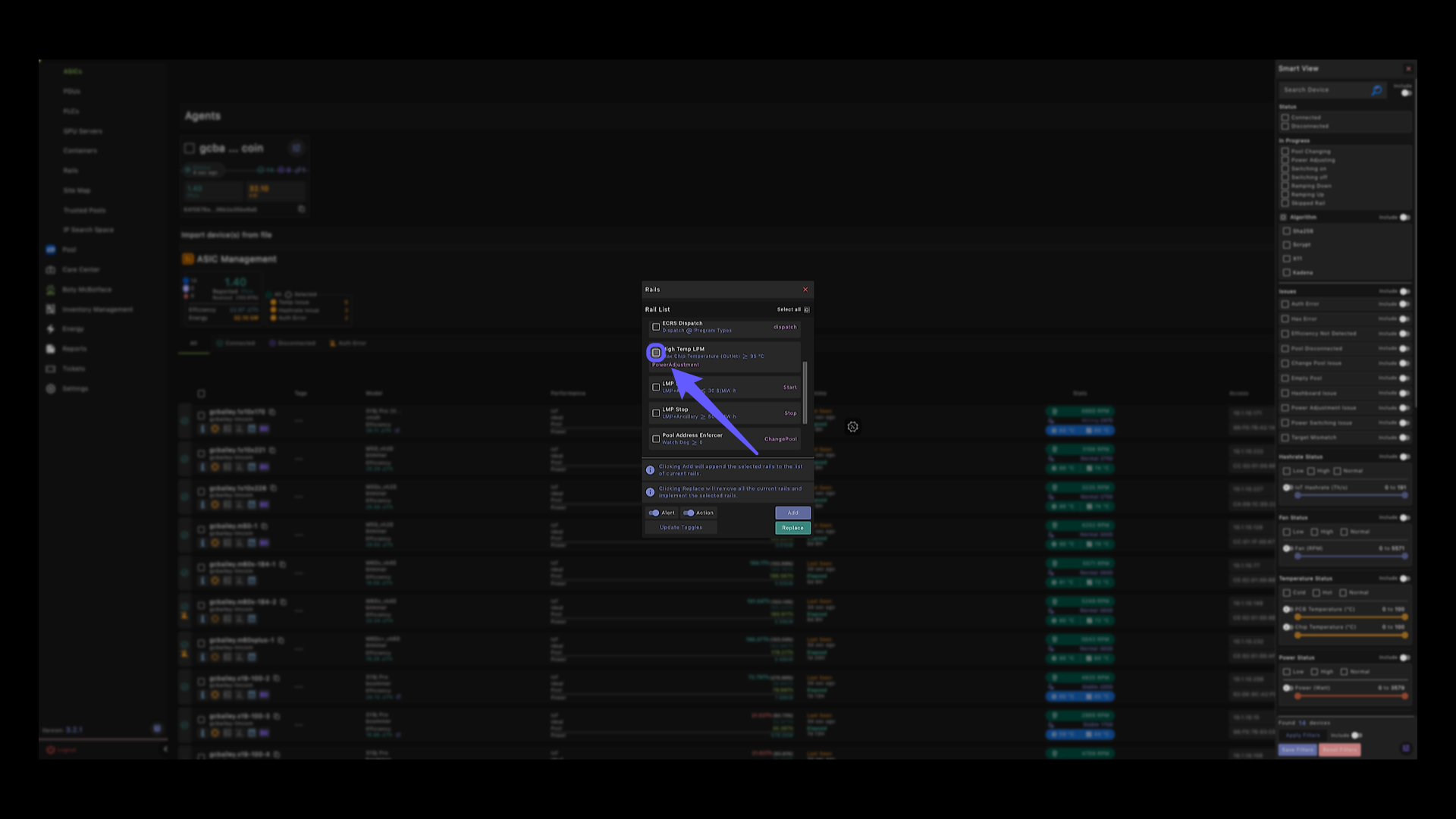 Select Rails