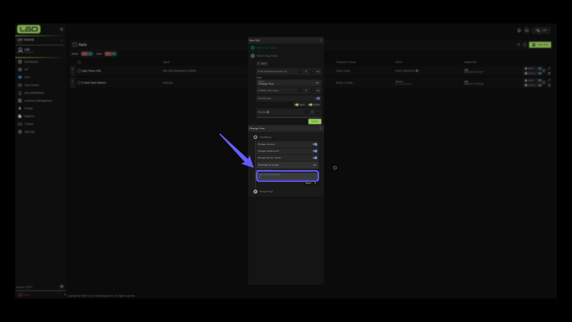 Naming Strategy Selector