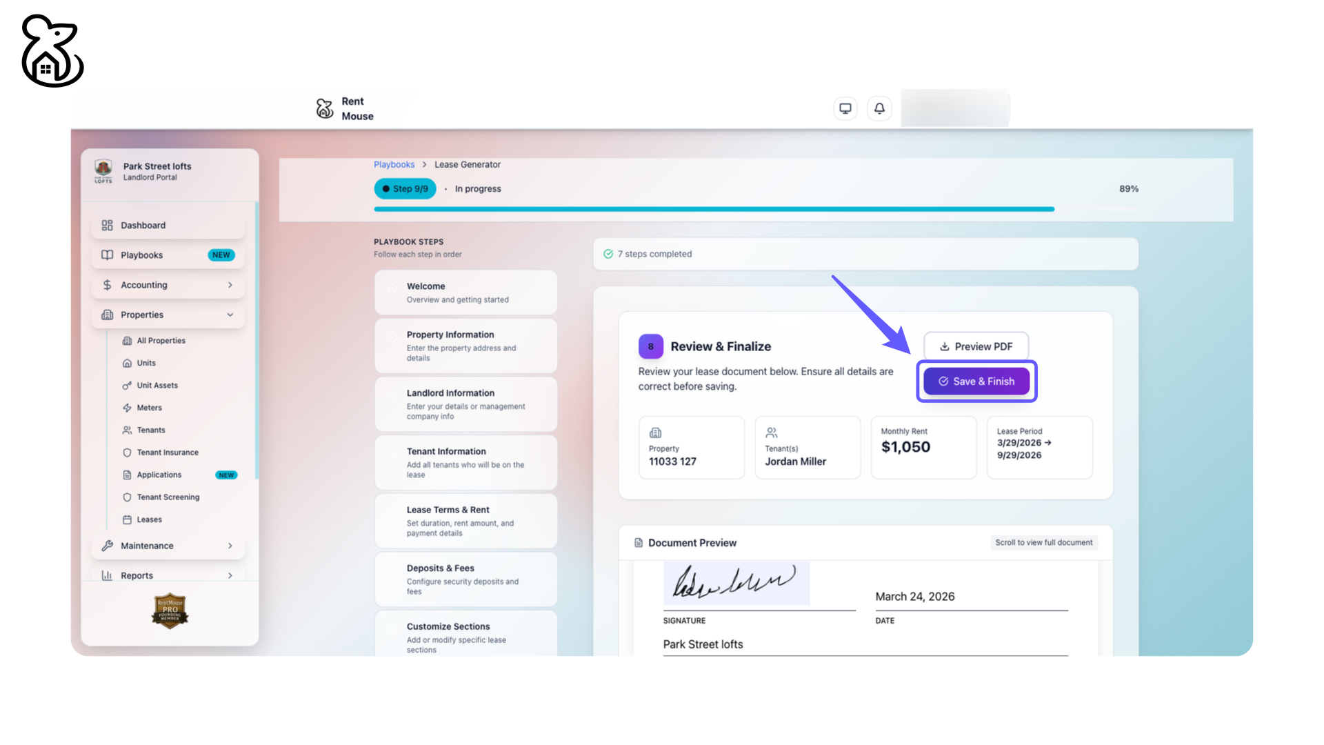 Complete Lease Review
