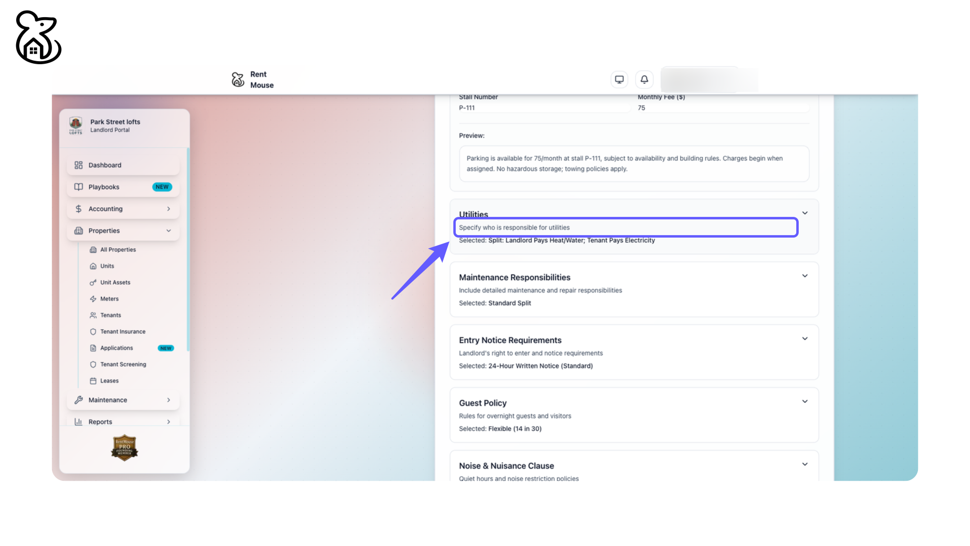 Define Utility Responsibilities
