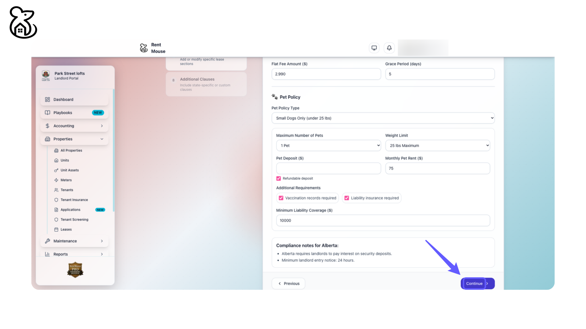 Proceed to the Next Step