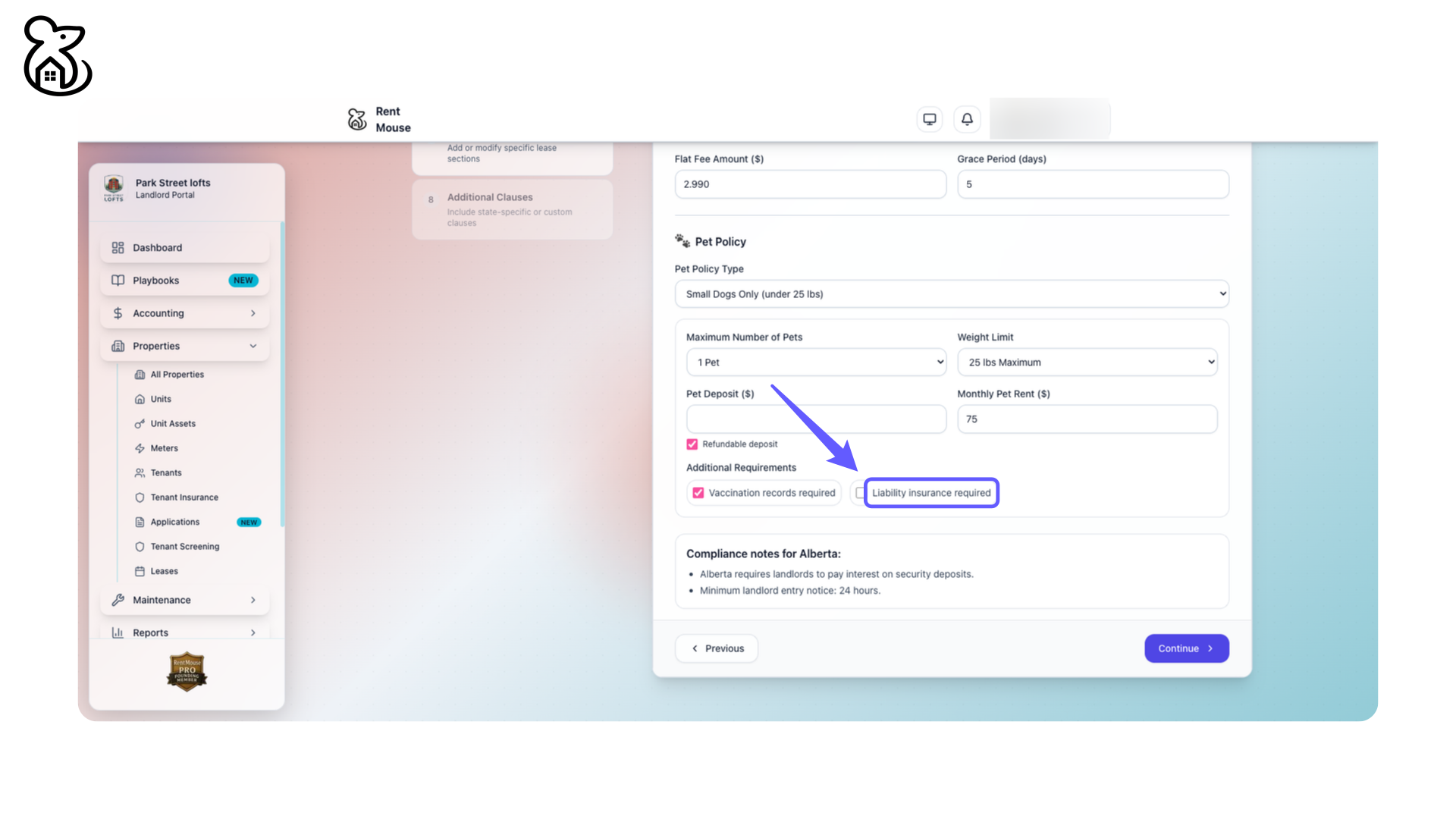 Ensure Liability Insurance