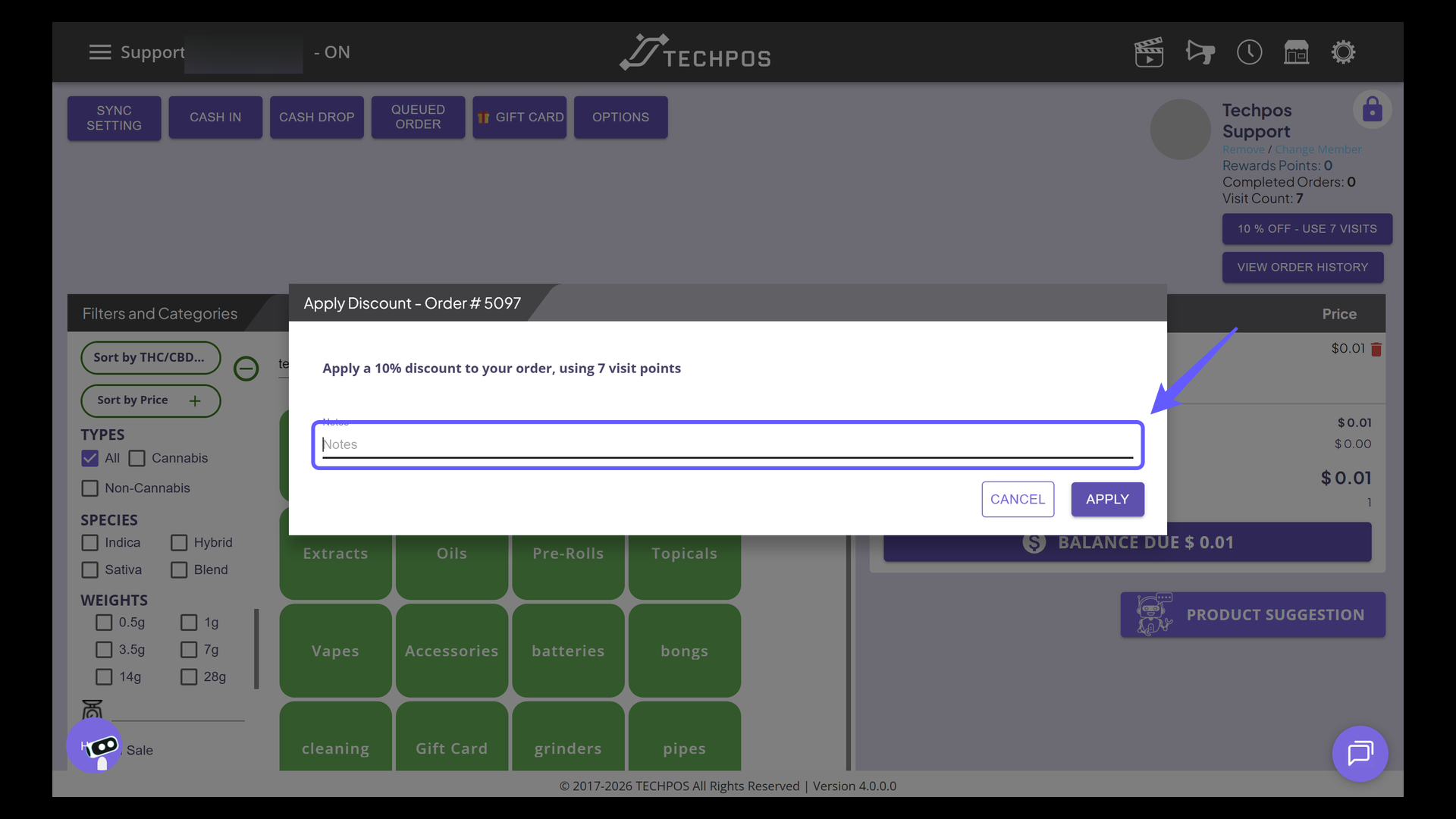 Enter Discount Notes