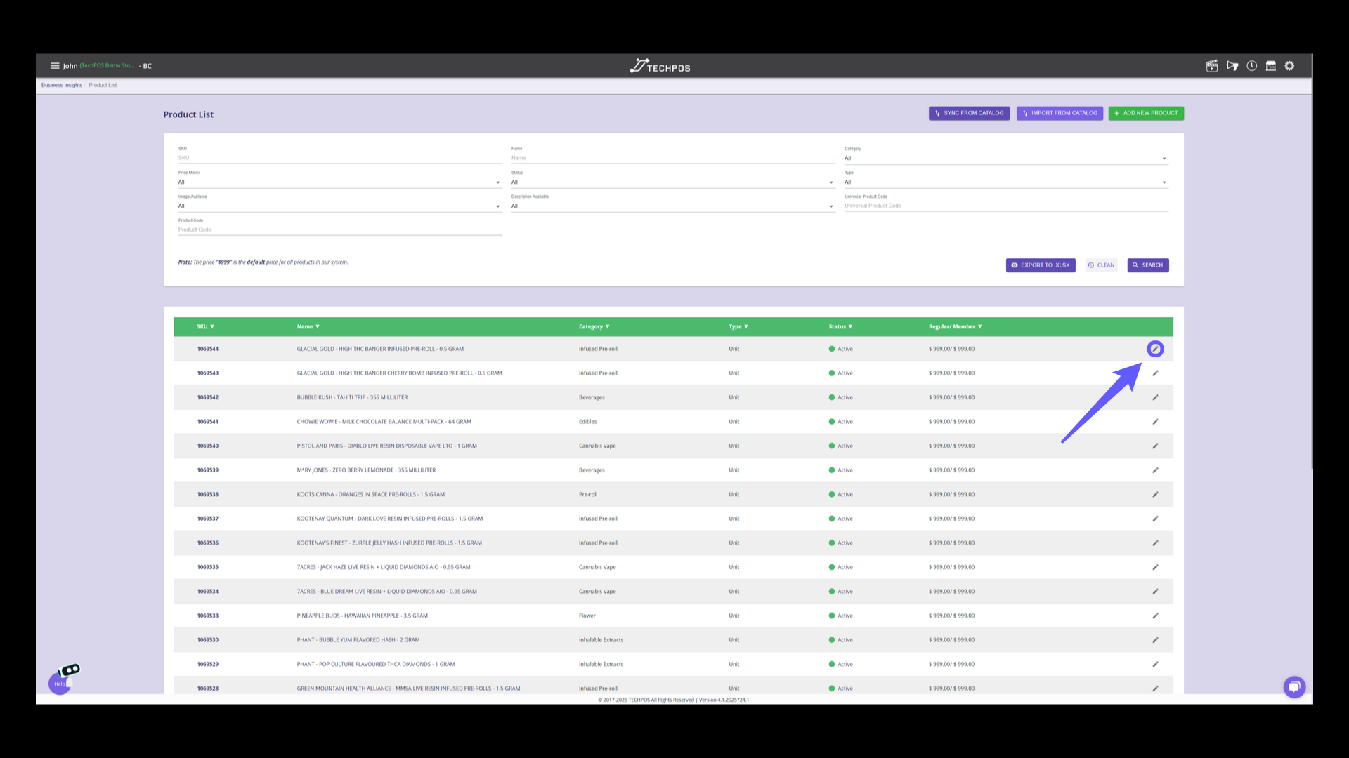 Sync Catalog for Individual Products